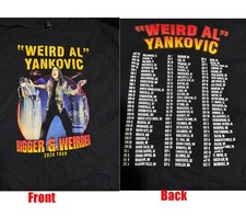 Weird Al Yankovic Bigger And Weirder Tour 2026 Concert T-Shirt S-5XL picture