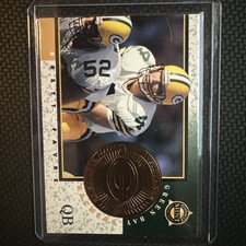 Brett Favre 1997 Pinnacle Mint Collection GOLD Team REFRACTOR #1 Packers SSP picture