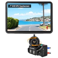 360° Solar Magnetic Backup Camera System w/ 7