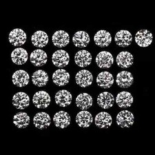 Loose Lab-Grown CVD Diamond LOT 3.00 MM D Color IF CLEARITY 51 PCS Certified picture