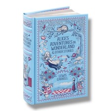 ALICE'S ADVENTURES IN WONDERLAND Lewis Carroll Leather Bound Deluxe Edition Book picture