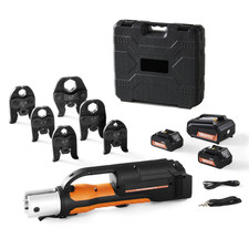 Uimoso 18V Electric Pipe Crimping Tool, 32KN Force, Fits 1/2