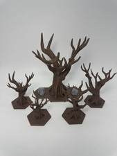 Custom Dead Trees For Heroscape Terrain Forest Set of 5 With Locking Bases picture