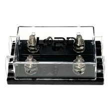 Lord of Bass DUAL ANL Fuse Holder Ring Terminal Style Double 1/0 ga 4 ga picture