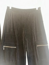 Chico's Travelers black velour pants and jacket 2 picture