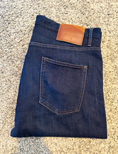 The Unbranded Brand Men’s UB622 Relaxed Tapered 38 Selvedge Denim Jeans picture