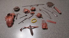 VTG MARX BEST OF THE WEST JOHNNY WEST GERONIMO, CHIEF CHEROKEE ACCESSORIES picture