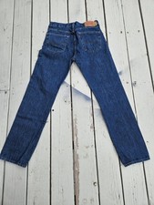 Levi's 501 Button Fly Jeans for Men prewashed blue picture