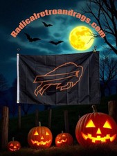 Halloween Buffalo Bills 3x5 ft Flag Banner ●FREE SHIPPING●  NEW STYLE  picture