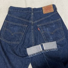Levi's 503BXX Big E Selvedge Jeans 1991 Made in Japan Vintage Indigo Mint W30 picture