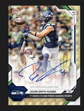 2026 TOPPS NOW JAXON SMITH-NJIGBA SEAHAWKS Chance At  1/1 Auto 3 TD GAME PRESALE picture