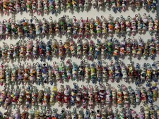 Random SMALL SILVER Handmade BOHO BEADS -10 per Purchase picture