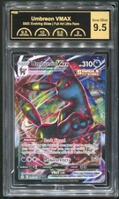 2021 Pokemon SWSH: Evolving Skies Umbreon VMAX Full Art Ultra Rare PCG 9.5 No. 9 picture