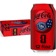Coca-Cola Zero Sugar Soda Pop Zero Sugar, 12 fl oz, Pack of 24 picture
