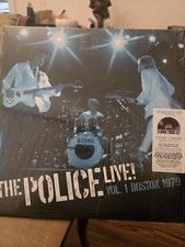 The Police Live Vol. 1 Boston 1979 - RSD 2021 Ltd Edition 2 LP Blue Vinyl - NM picture