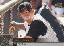 JOHN DANKS /99 UPPER DECK UD GOLD CHICAGO WHITE SOX #582 2009 09 picture