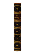 1889 The Rochemonts Emma Marshall Fine Leather Binding Gilt Victorian Novel picture