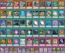 Yu-Gi-Oh Complete Jaden Yuki Elemental Hero GX Deck Flame Wingman Thunder Giant picture