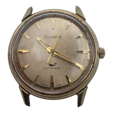Vintage Bulova Sea King Automatic 17J Mens Watch M9 35.61mm Lot picture