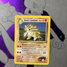 Gym Hero's Brock's Sandslash Rare Pokémon 23/132 - HP picture