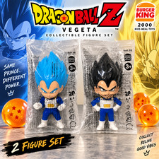 Burger King Dragon Ball Z VEGETA Normal and Blue picture
