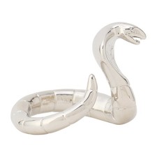 2026 Halloween Pokemon Center Original Arbok Snake Wrap Ring 58 Brass Jewelry picture