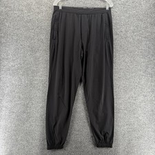 Lululemon Joggers Pant Mens L Black Surge Pull On Tapered Performance Athleisure picture