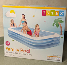 BRAND NEW Intex Swim Center Family Inflatable Pool 120” X 72” X 22” For Ages 6+ picture