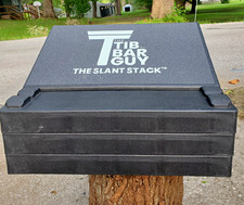 The Tib Bar Guy The Slant Stack Adjustable Slant Board Set (4) Black 1200 lb picture