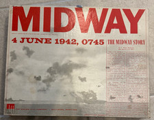 The Avalon Hill Company Midway War Board Game Vintage 1964 Complete MPN 601 picture