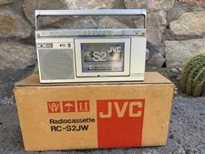 vintage Mini Radio Boombox JVC RC-S2JW Portable Cassette No Conion Vela  Lasonic picture