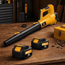 High-Power Cordless Leaf Blower with 1/2High-Capacity Battery & Fast Charger picture