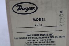 DWYER INSTRUMENTS 2343 STOCK #2230A picture