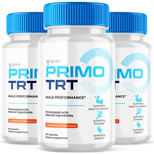 Primo TRT Pills for Men Max Strength Primo TRT Formula Supplement 180 Capsules picture