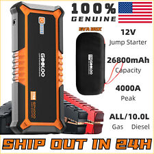 GOOLOO 4000A Car Jump Starter 26800mAh Portable Power Bank Car Battery Booster  picture