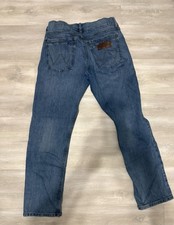wrangler retro slim straight jeans mens picture