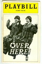 Vintage 1974 OVER HERE at Shubert Theatre BROADWAY Playbill ANDREWS SISTERS picture