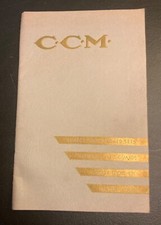 Vintage 1936-37 CCM Hockey / Ice Skating Sporting Goods Catalogue picture