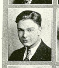 EDDIE ALBERT  ANN SOTHERN  High School Yearbook SENIOR picture