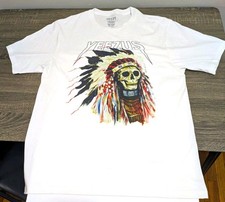 Kanye West Yeezus Yeezy White Graphic T-Shirt Size XL Rap & Hip Hop Music Tee picture