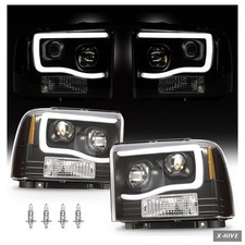 Headlight Assemblies 12 volts Waterproof 1 HECASA LED Projector Headlights picture