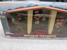 1988 Applause Disney Holiday 3 Piece PVC Figurine Set Mickey Minnie & Donald 18 picture