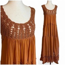 The Great. Soleil Dress in Canyon. Size Small picture