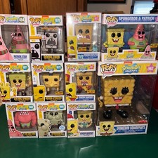 SPONGEBOB SQUAREPANTS funko pop lot picture