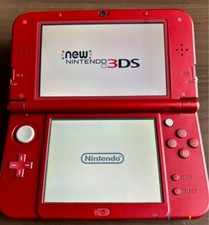New Nintendo 3DS XL LL Metallic Red Console Stylus Working Tested Japanese ver picture