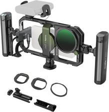 SmallRig All-In-One Mobile Video Kit,Phone Cage w/ Side Handle & Magnetic Filter picture