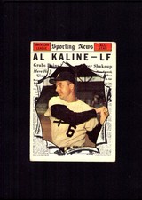 1961 Topps Set Break Al Kaline All Star #580 HIGH NUMBER SP Tigers Low Grade HOF picture