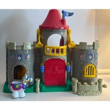 Vintage 2003 Fisher Price Little People Kingdom Castle Playset With Horse Figure picture