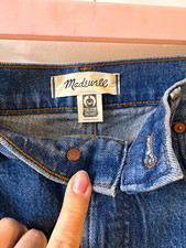 Madewell Women’s High-Rise Skinny Jeans Blue Denim Medium Wash 5-Pocket picture