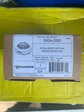 EDWARDS EST SIGA-OSD INTELLIGENT OPTICAL SMOKE DETECTOR NIB picture